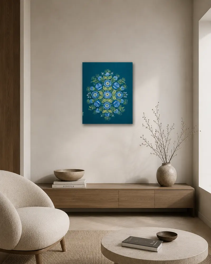 The piece above a sideboard