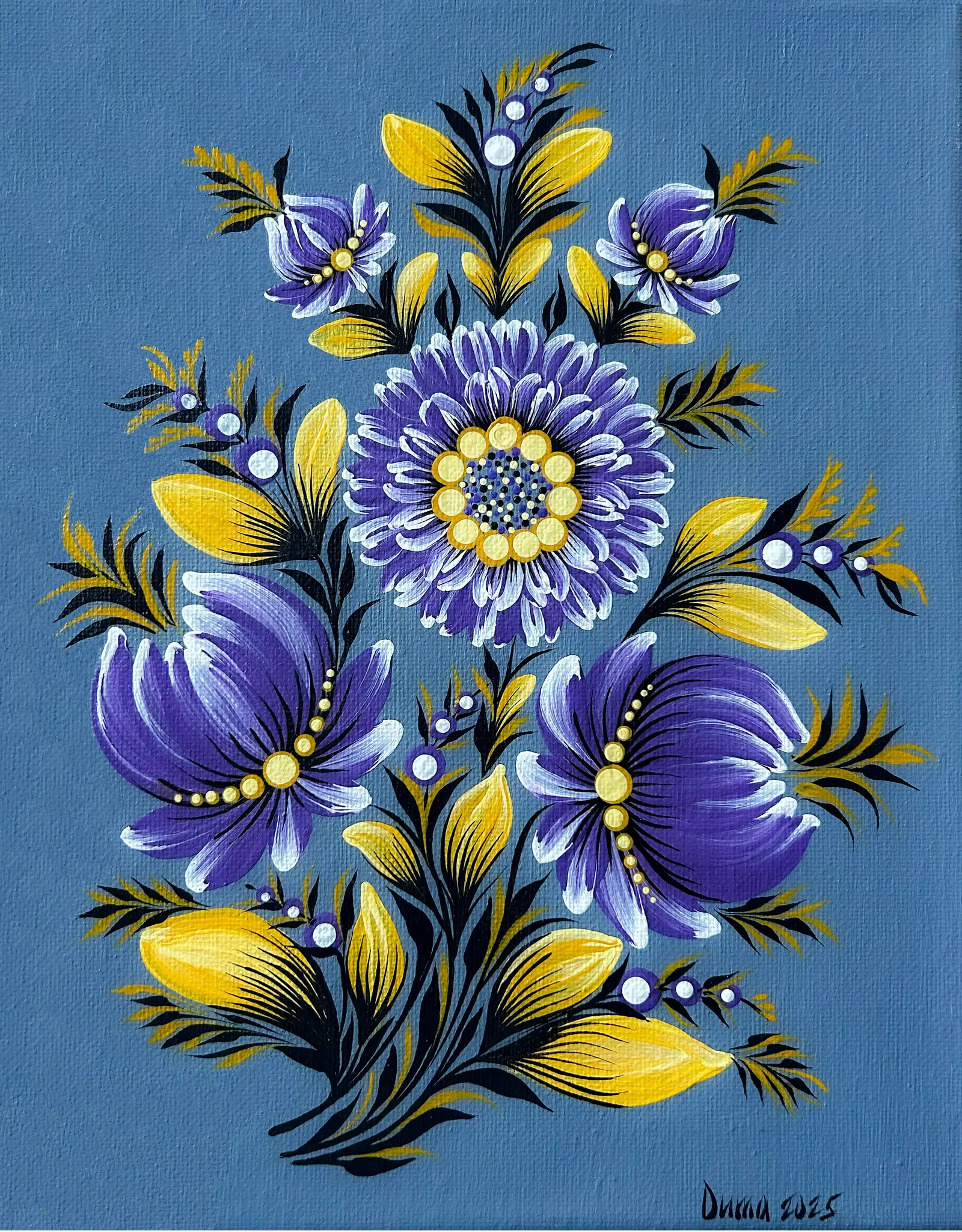 Golden Harmony - the painting